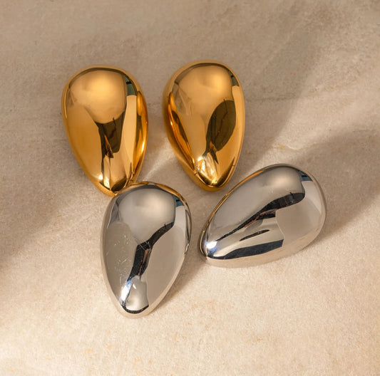 Phyx Geometric Style Gold Ear Studs