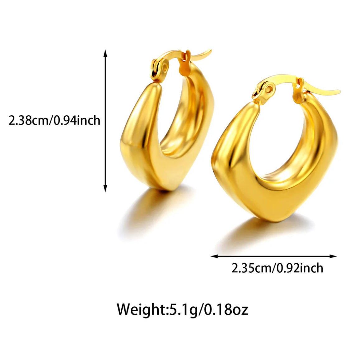 Square Hallow Gold